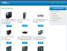 Tablet Screenshot of alfadigital.com.tw